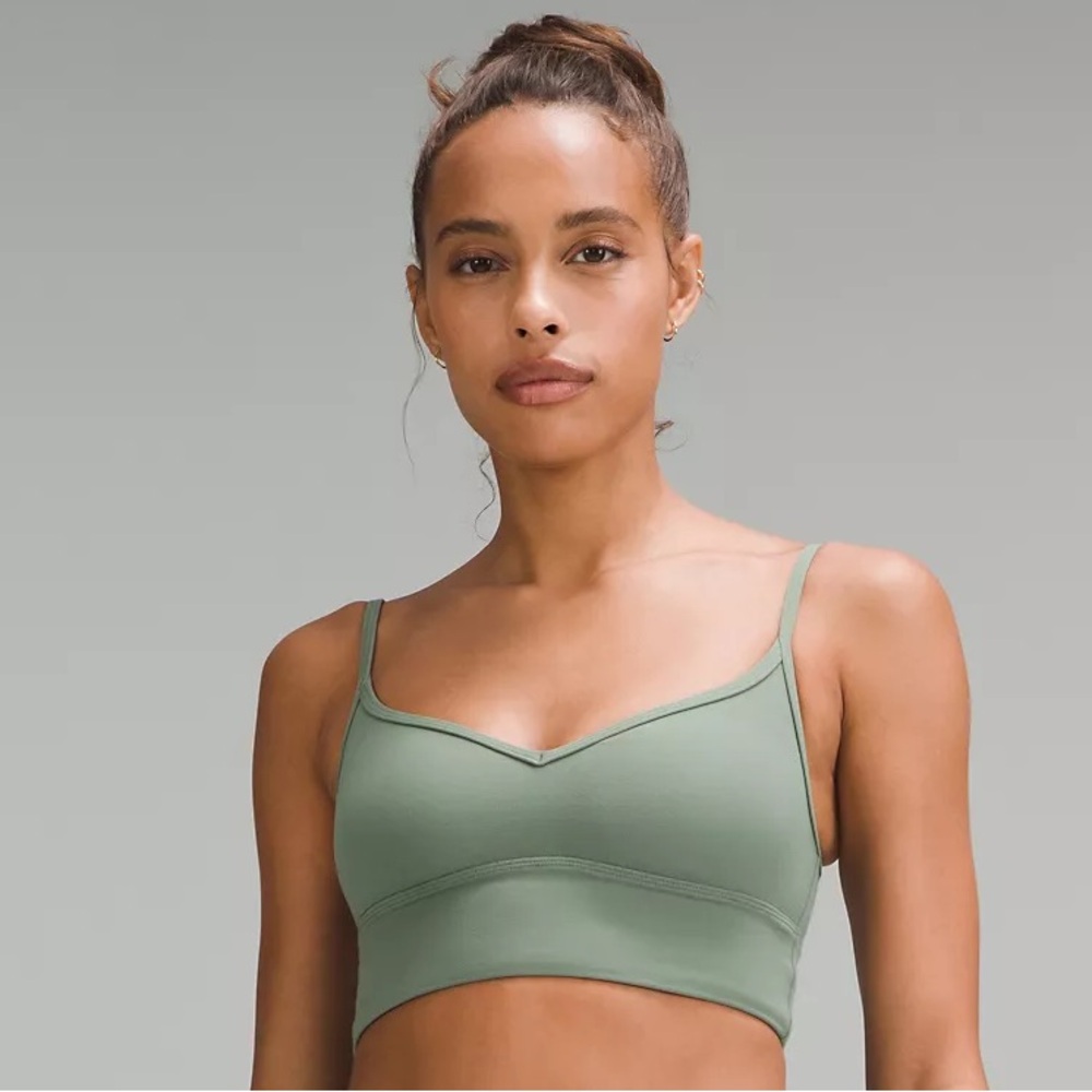lululemon Align™ Sweetheart Bra
Light Support, A/B Cup, Grey Eucalyptus